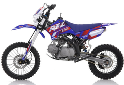Питбайк Apollo RFZ START 125X-LE, 17/14 синий