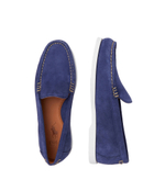 Кожаные мокасины merton POLO RALPH LAUREN - темно-синий(803932196)