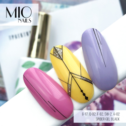 Гель-лак MIO NAILS F-02. Глициния, 8мл