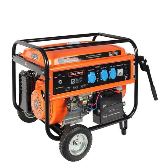 Бензиновый генератор "PATRIOT" SRGE 7200E