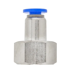 Фитинг для пластиковых трубок 4мм с внутренней резьбой 1/4'' RockForce##Rock FORCE RF-SPCF04-02