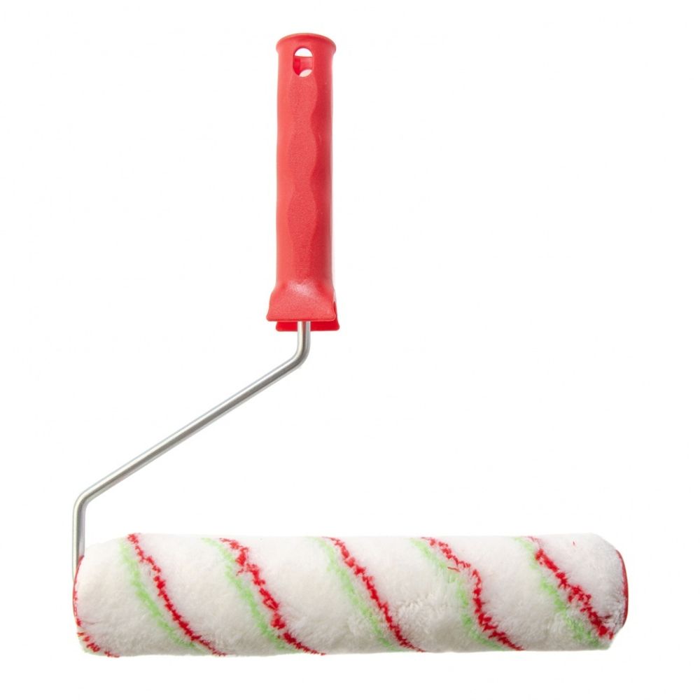 Валик "Эмали" , 250 мм, ворс 12 мм, D - 36 мм, D ручки - 6 мм, полиамид,полиакрил// Сибртех 80201