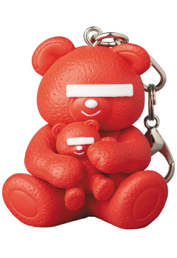 UNDERCOVER X MEDICOM TOY BEAR БРЕЛОК КРАСНЫЙ