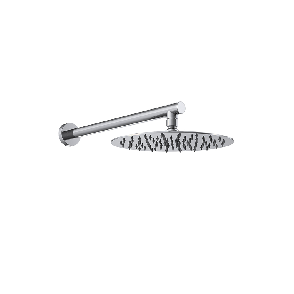 Тропический душ настенный круглый нерж. сталь BH02RM250