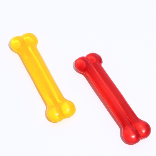 Игрушка для собак пластиковая "Кость", 12 см