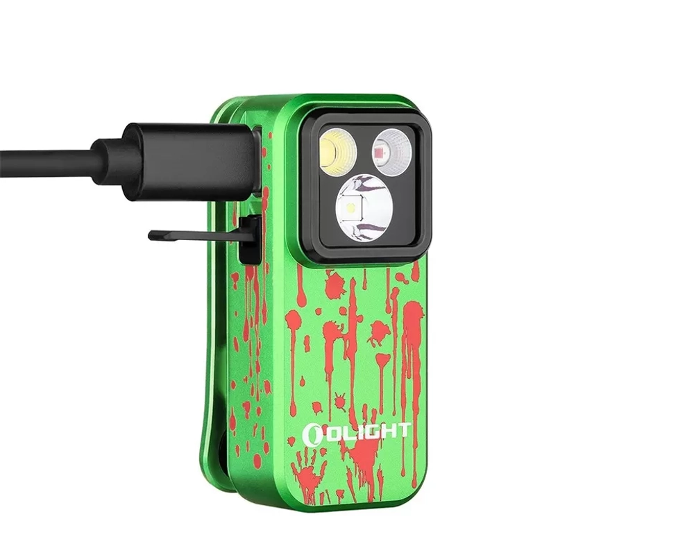 Фонарь Olight Oclip Pro Zombie Green