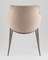 Стул Твигги велюр бежевый, каркас бежево-серый