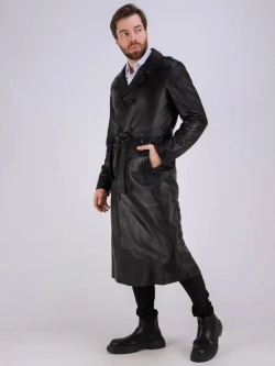 Плащ кожаный из натуральной кожи Турция