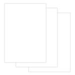 Папка для черчения БОЛЬШАЯ А3 297х420мм, 24л. 200г/м2, б/рамки, ватман СПБФ ГОЗНАК, 3с63