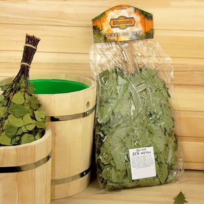 Дубовый веник для бани Элитный - 55 см.