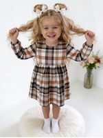 Платье на девочку со сьемным воротником