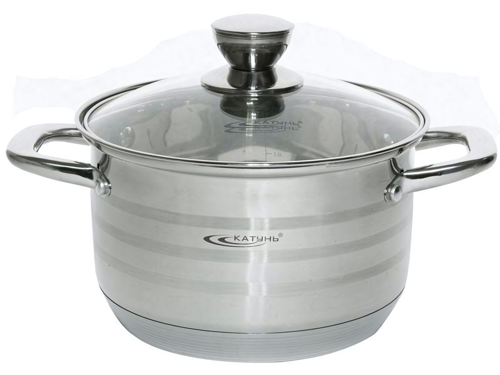 Кастрюля 1,8л нерж Элис, индукция