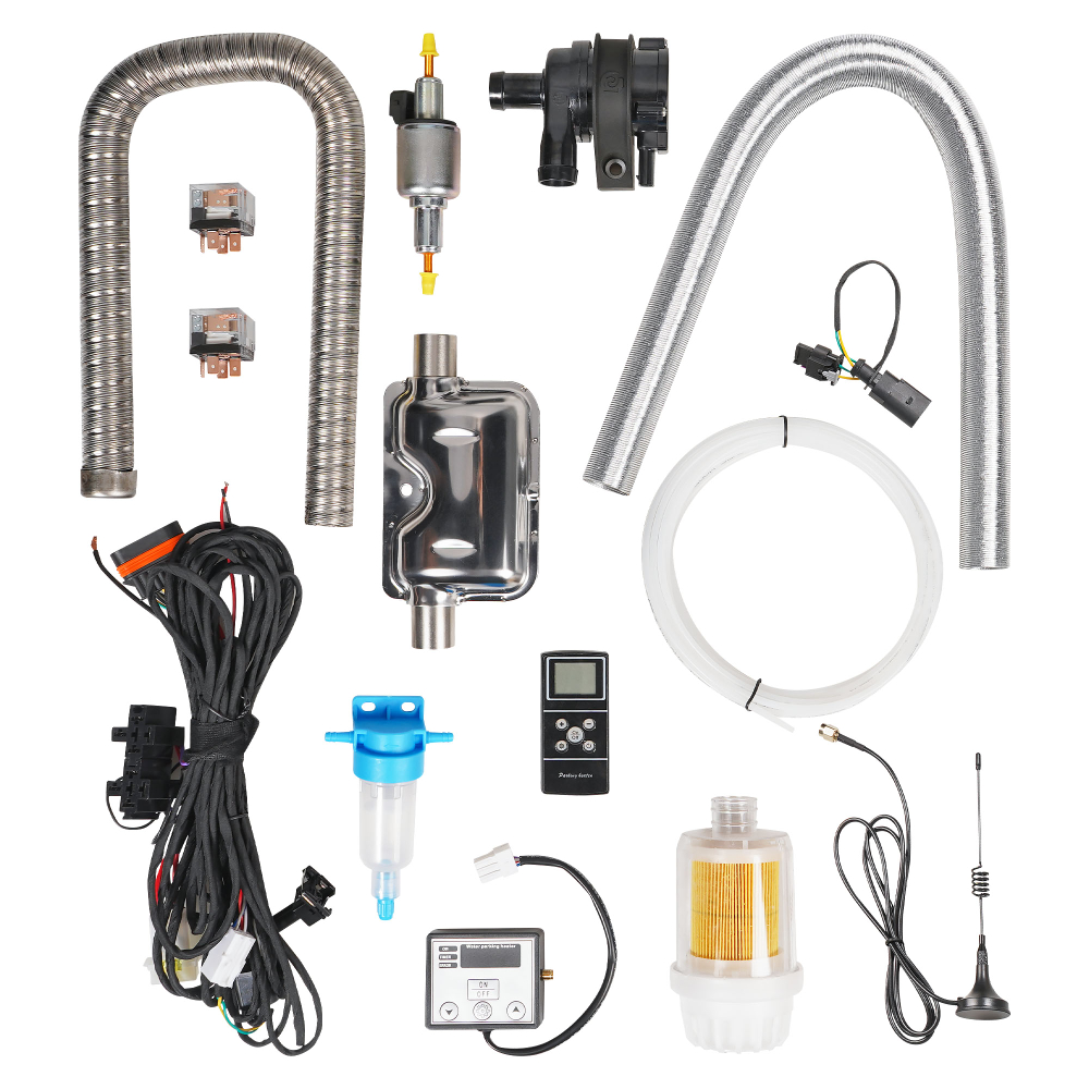 Автономный дизельный / бензиновый жидкостный отопитель 12 В 5 кВт AIRLINE AEBB001