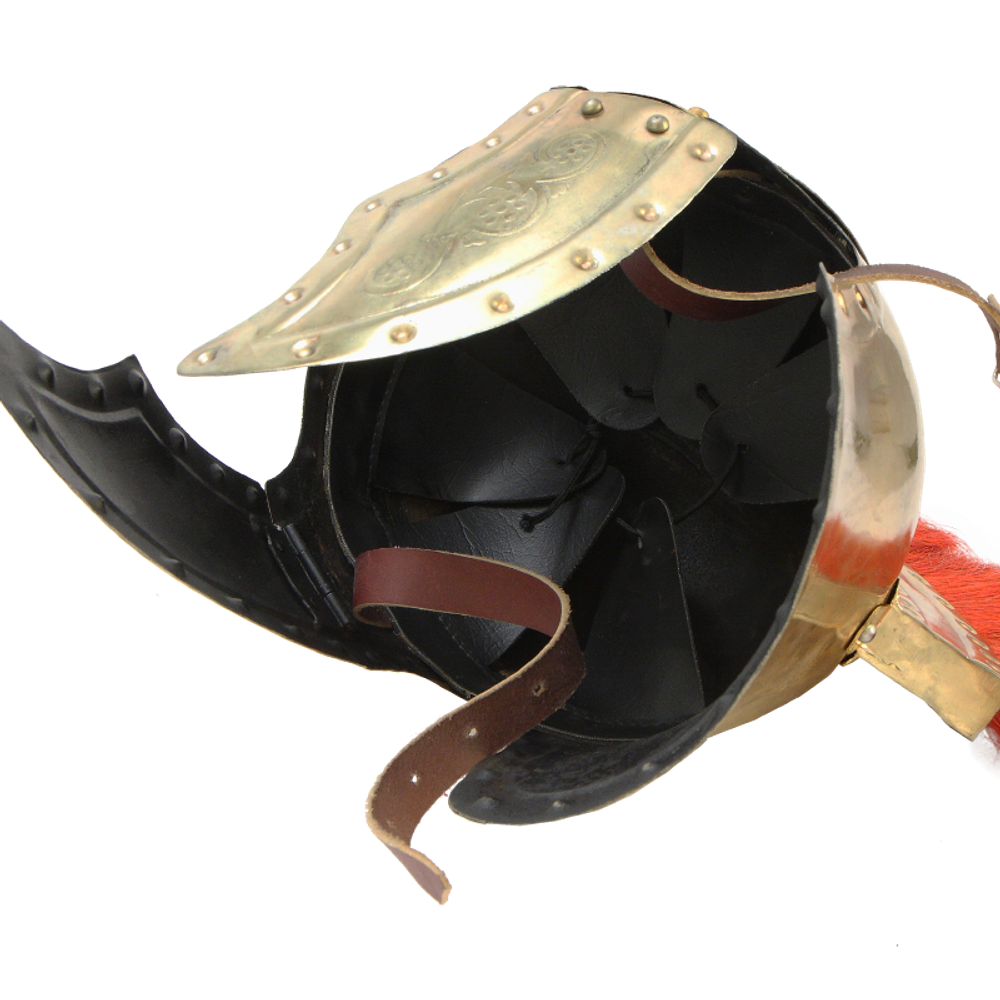 Nautical Шлем преторианский с красным плюмажем