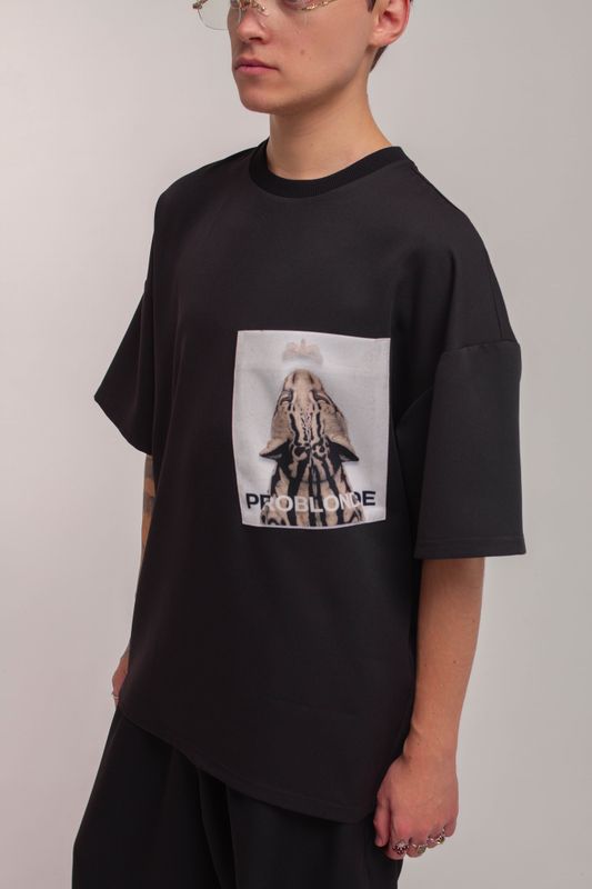 ФУТБОЛКА NUMERO 1 MEN с карманом print Cat