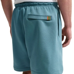 Мужские теннисные шорты Nike Court Heritage Dri-FIT Fleece Tennis - smokey blue