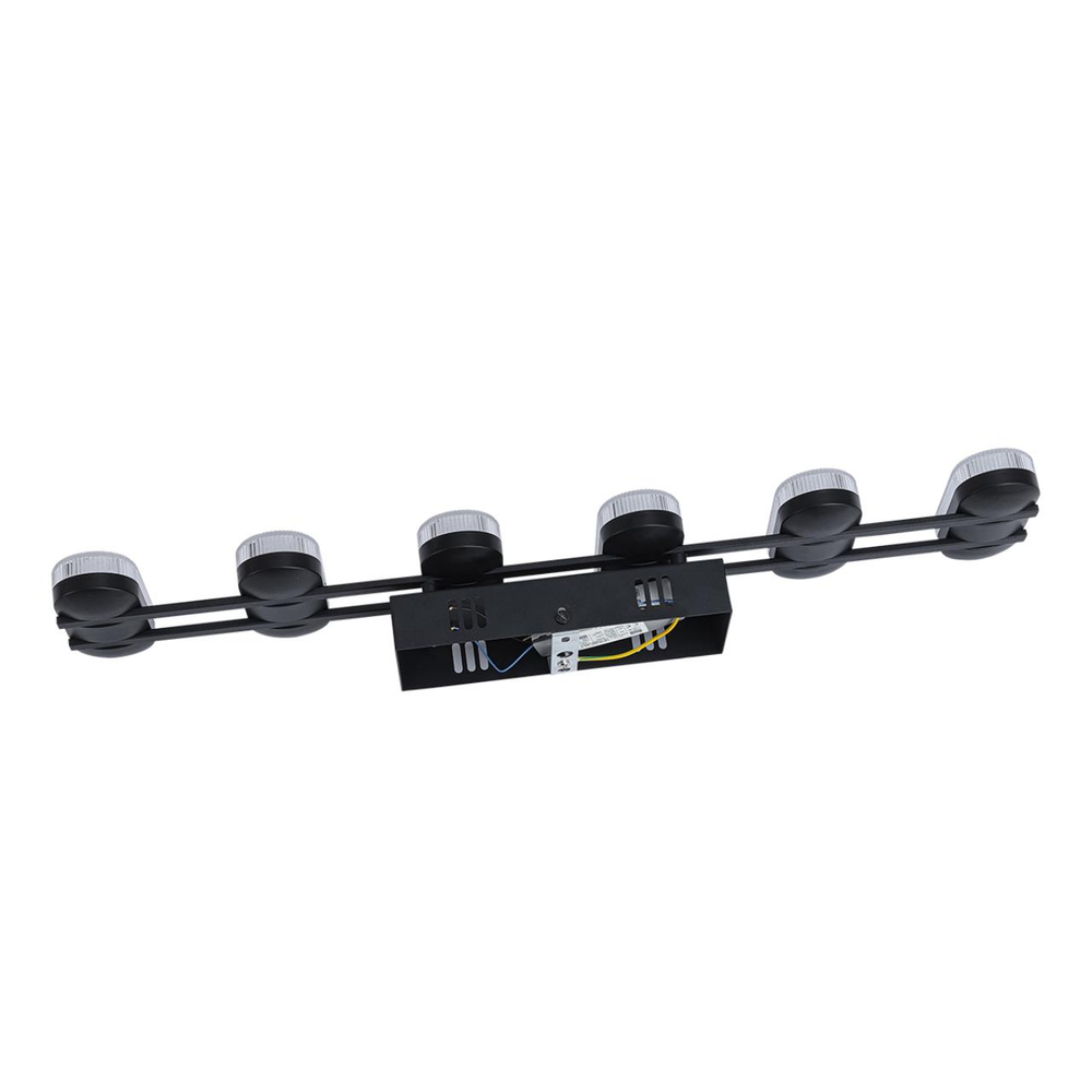 8342/15WL LEDIO LN26 226 черный/белый металл/акрил Бра LED 15W 4000K 220V OVELA