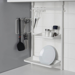 Вешалка-клипса с 4 крючками IKEA SUNNERSTA (СУННЕРСТА), Белый, 26х17 см