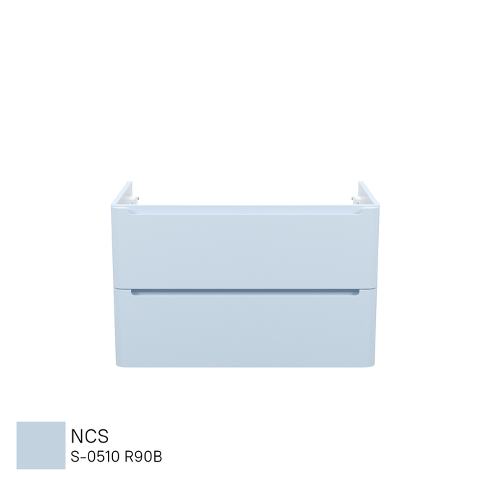 Тумба подвесная IDDIS Edifice, 80 см, голубой, EDI80B0i95