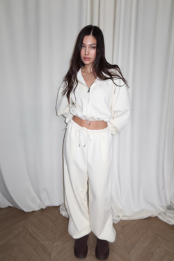 Комплект спортивный, утепленный, худи и брюки