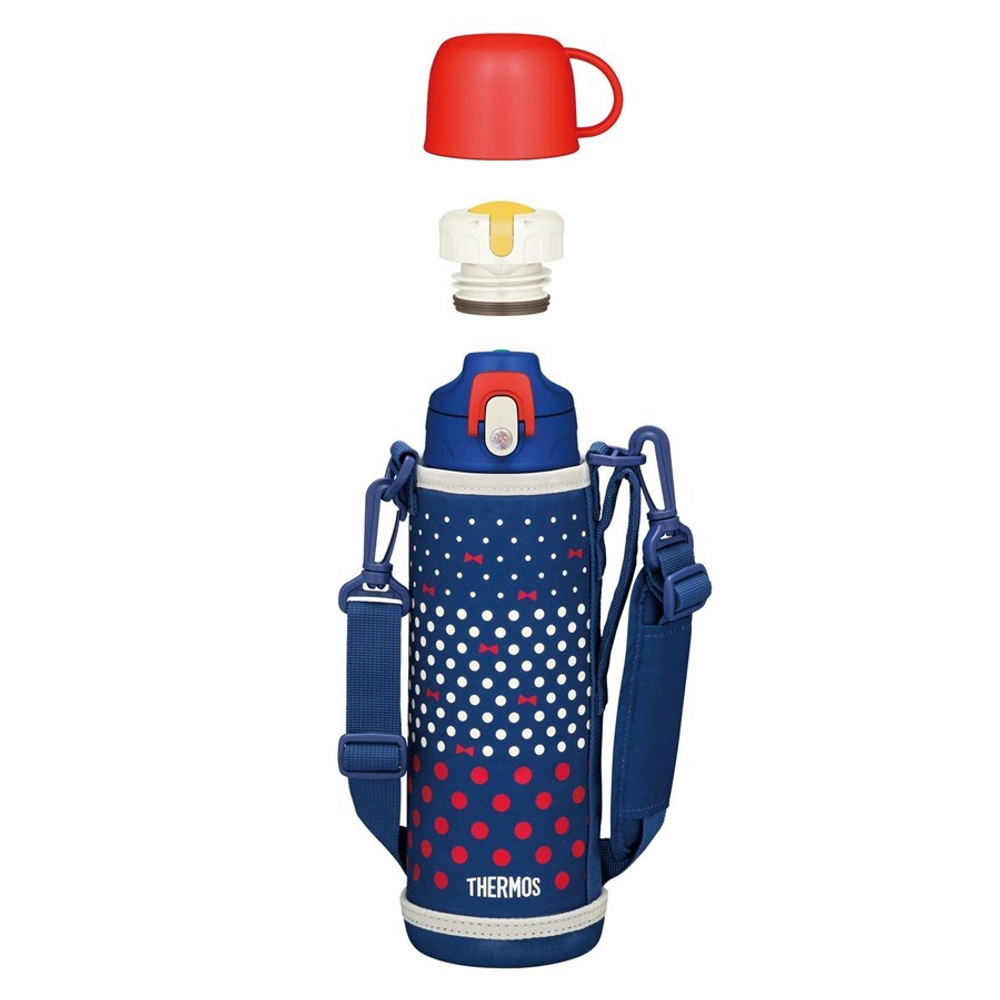 Термос (2 крышки) Thermos FJJ-1000 WF NVD (1 литр), синяя