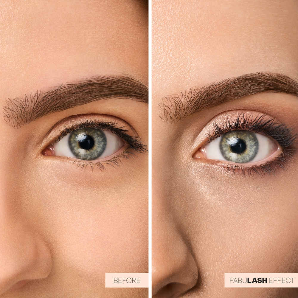 Long4Lashes Fabulash - Тушь для ресниц, увеличивающая объем, удлиняющая и подкручивающая оттенок Black, 10 ml