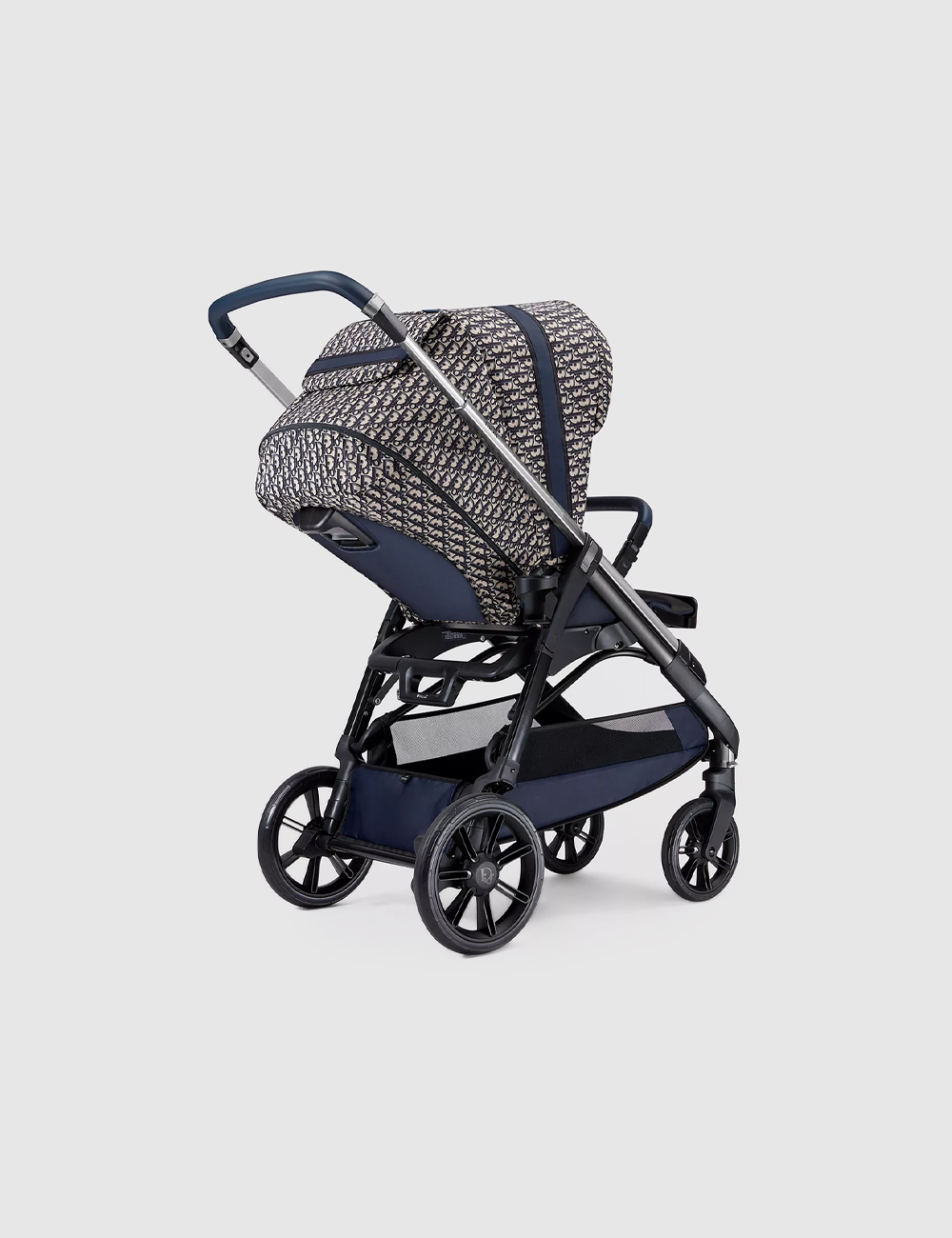 Детская Коляска Dior Stroller "Beige and Blue"
