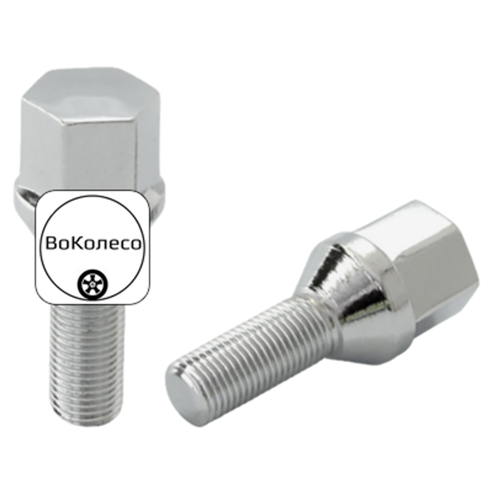 Болт M12x1,25 (55/ 28) hex17 конус CH (КИТАЙ) J-966-06
