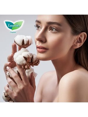 Laurier F Botanical Cotton Женские прокладки на каждый день с Ландышем и Жасмином 54 шт-4 УПАКОВКИ