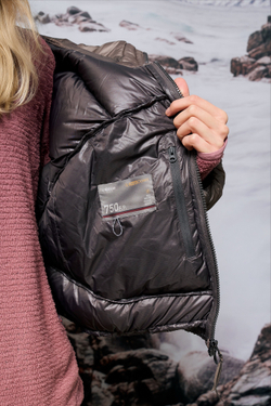 Куртка Nothomme Blue Monte Women’s Large Down Jacket "Ash Purple"