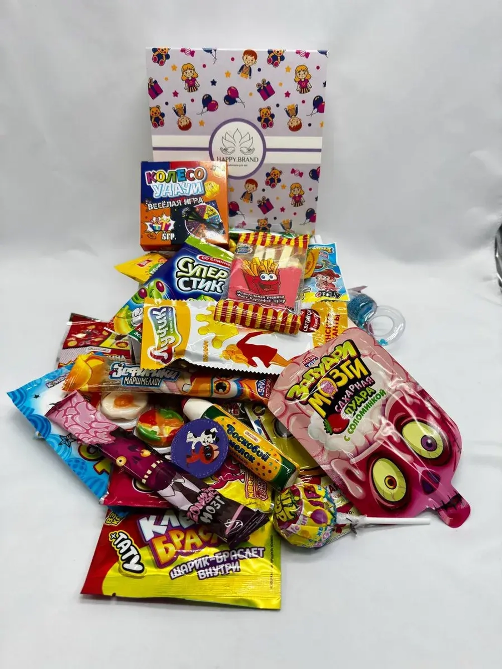 Сладкий бокс детям Сладости детям на Новый год