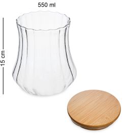 GS-117 Банка для сыпучих, 550мл