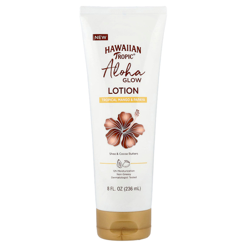 Hawaiian Tropic, лосьон Aloha Glow, тропическое манго и папайя, 236 мл (8 жидк. унций)