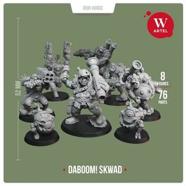 Комплект миниатюр DaBoom! Skwad