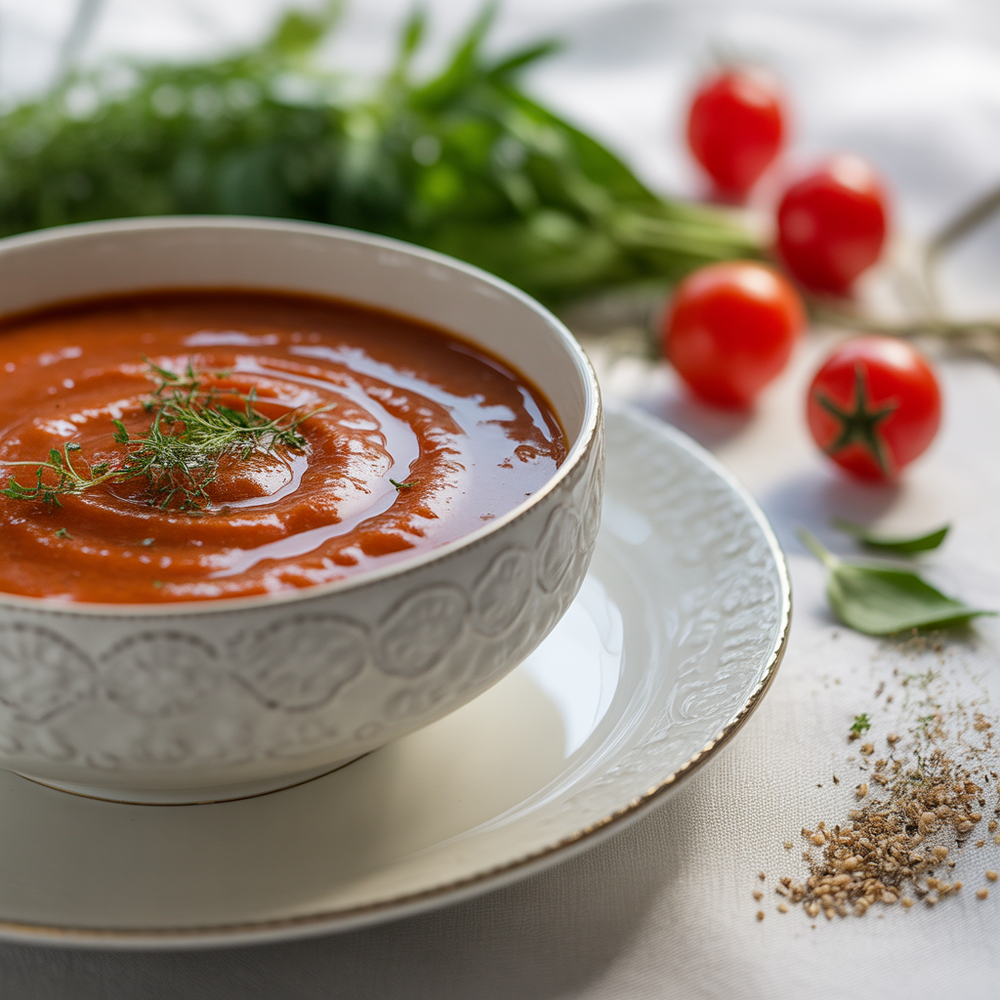 ТОМАТНЫЙ СУП-ПЮРЕ