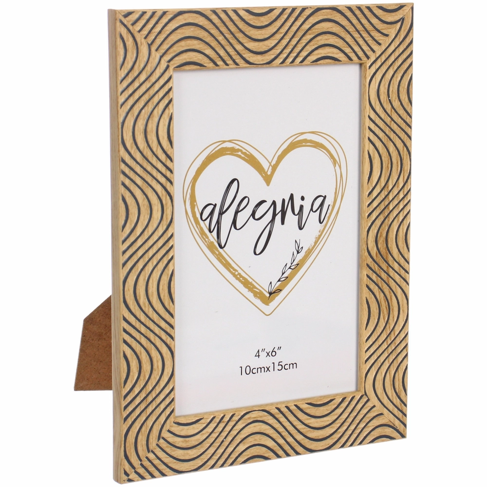 Фоторамка 10*15см «Верона» песочный, пластик