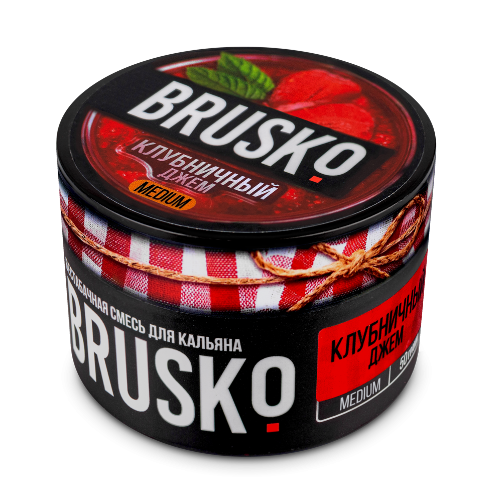BRUSKO 50гр. Клубничный джем, Medium (М)