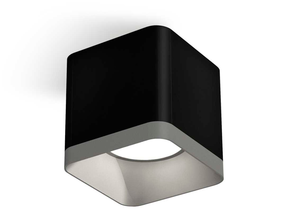 Комплект накладного светильника Ambrella light Techno Spot XS7806003 SBK/SSL черный песок/серебро песок (C7806, N7703)