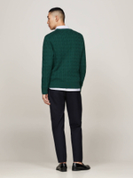 Свитер Tommy Hilfiger - темно-зеленый(MW0MW33132)