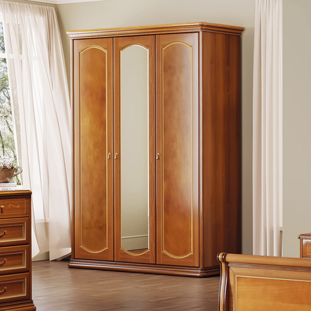 ЛУИДЖИ Шкаф для одежды 3-х дв.