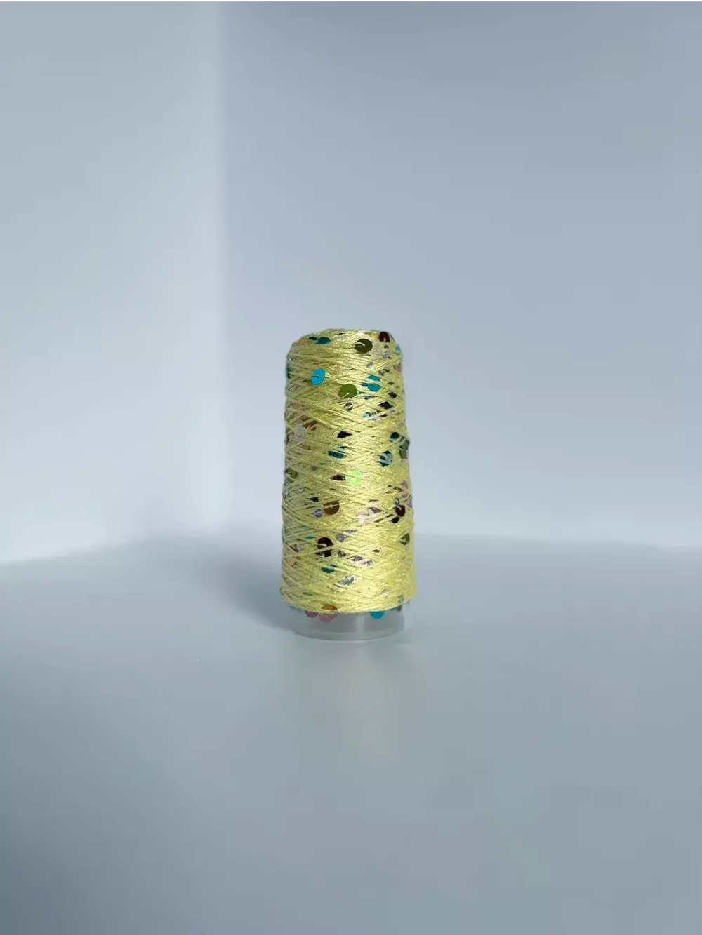 Пряжа хлопок с королевскими пайетками