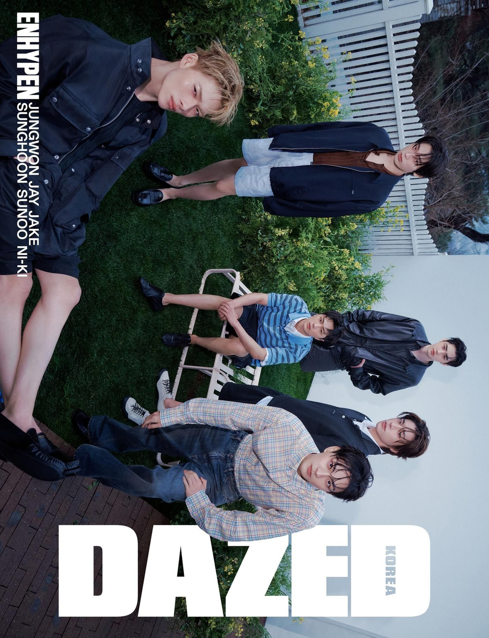 публикация DAZED - 2026.05 ENHYPEN B Type