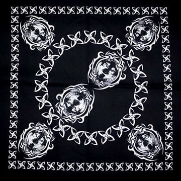 Бандана Волк добрый в тату узоре (040)