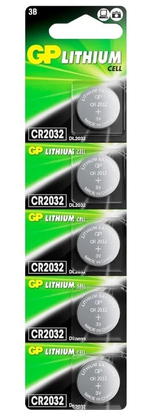 GP Lithium CR2032 3V BL-5 уп.100
