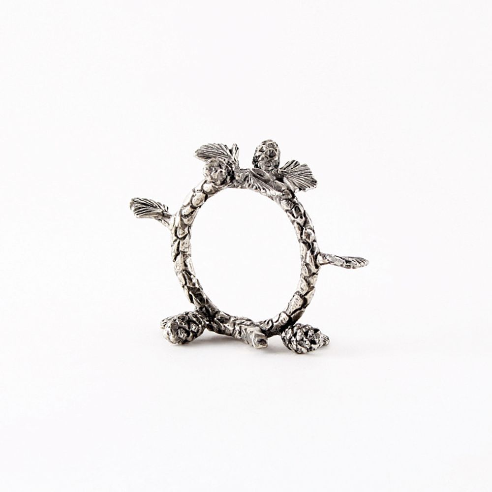 Кольцо для салфеток "Шишки"