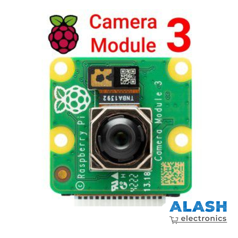 Камера Raspberry Pi Camera Module 3 — 12 МП с автофокусом, совместимая с Raspberry Pi 5/4/3 для ИИ, IoT и робототехники
