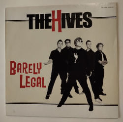 Винтажная виниловая пластинка LP The Hives Barely Legal (Sweden 1998)