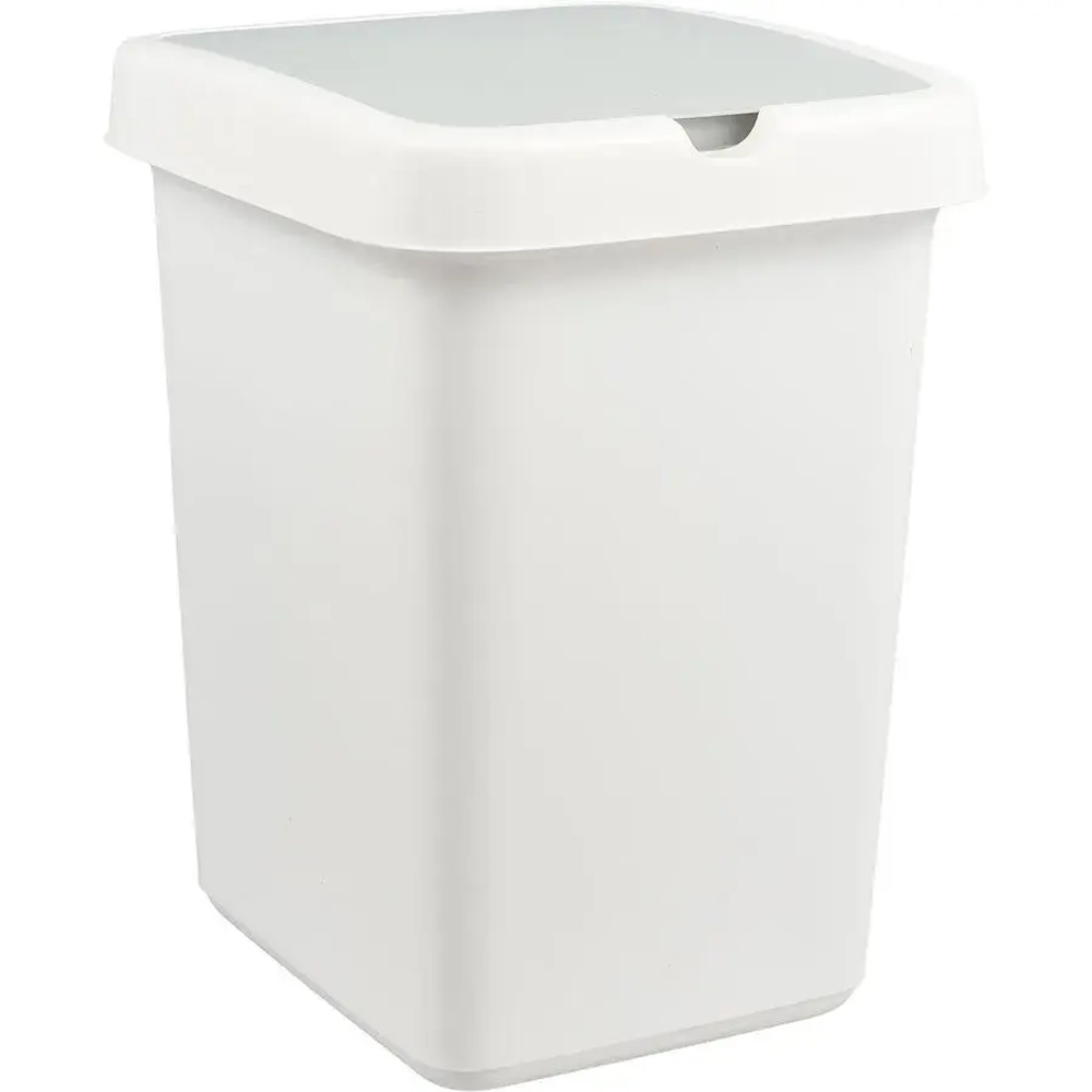 Контейнер для мусора Квадра 25 л кофейный (комплект 4 шт)