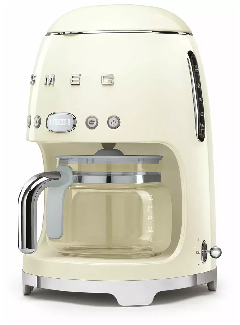 Кофеварка капельная Smeg DCF02CREU, кремовый