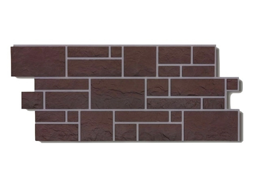 Фасадная панель Docke-r Burg цвет Земляной